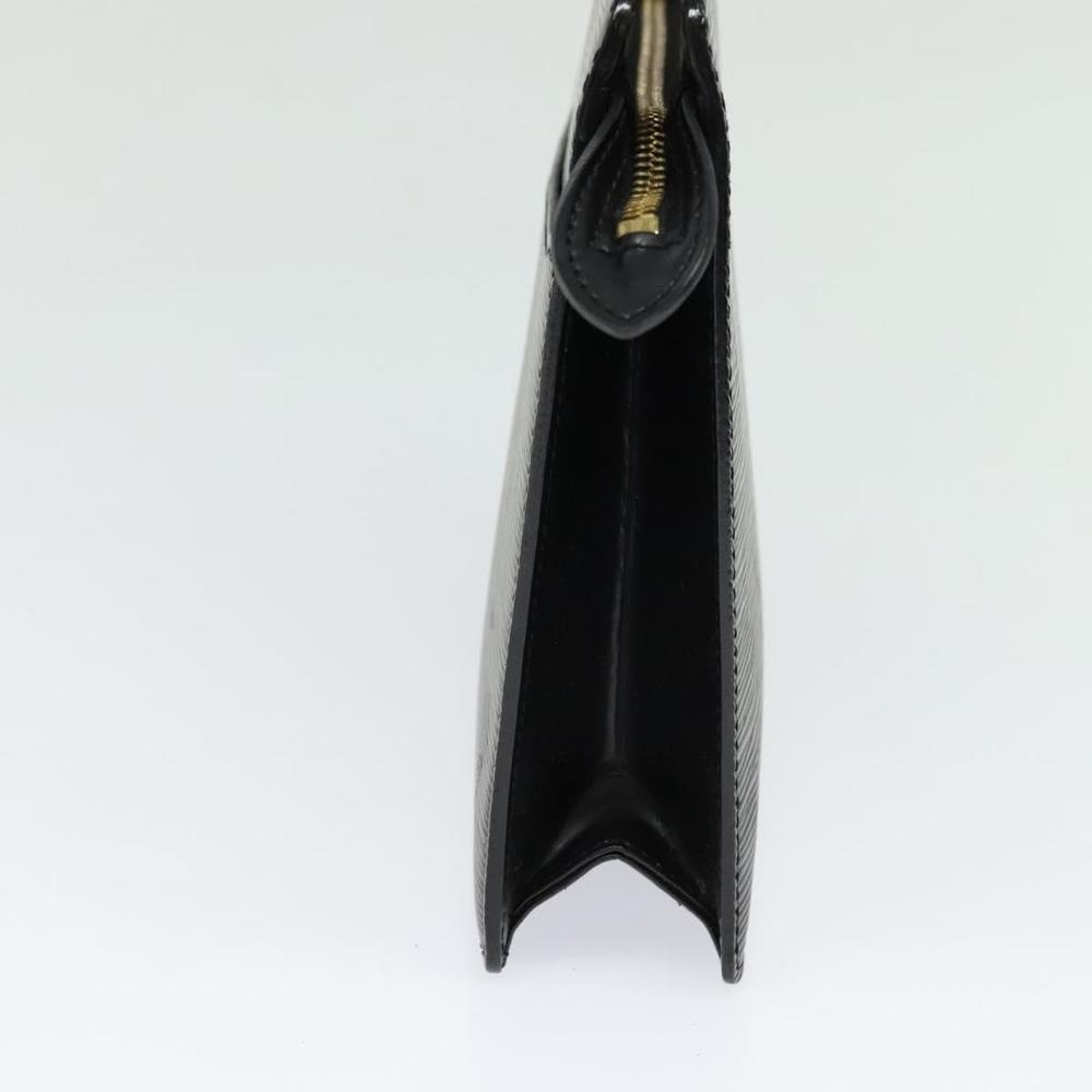 LOUIS VUITTON Epi Pochette Homme Clutch Bag Black Noir M52522 LV Auth 114672 - Picture 4 of 16